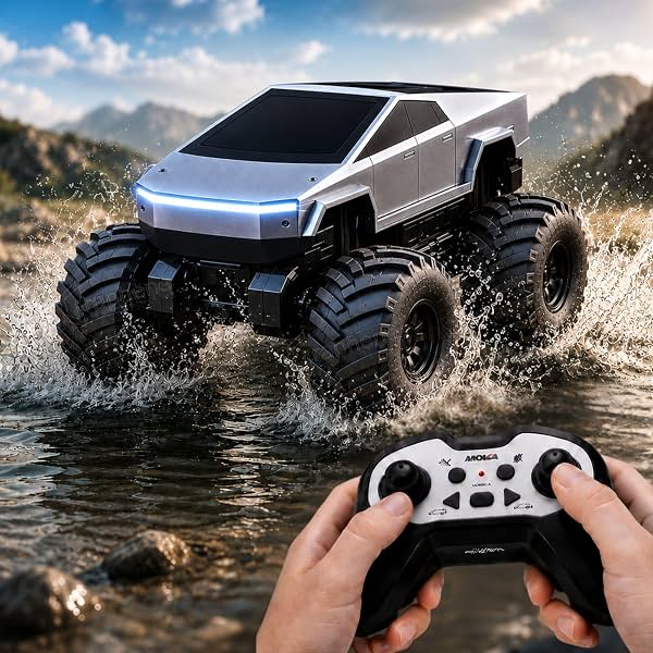 GRAPHENE 1:18 Scale 4WD Amphibious Remote Control Drift Car Waterproof RC