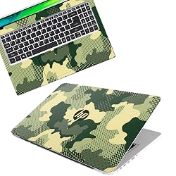 Galaxsia Camouflage Full Body Vinyl Laptop Skin/Sticker/Cover Upto 15.6 Inches