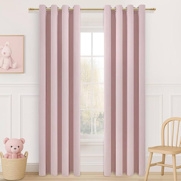 Galaxy Home Decor Premium Blackout Curtain for Window 4 Feet