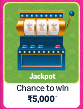 Ganesh Chaturthi Special Jackpot : Win Upto ₹5,000 &amp; More