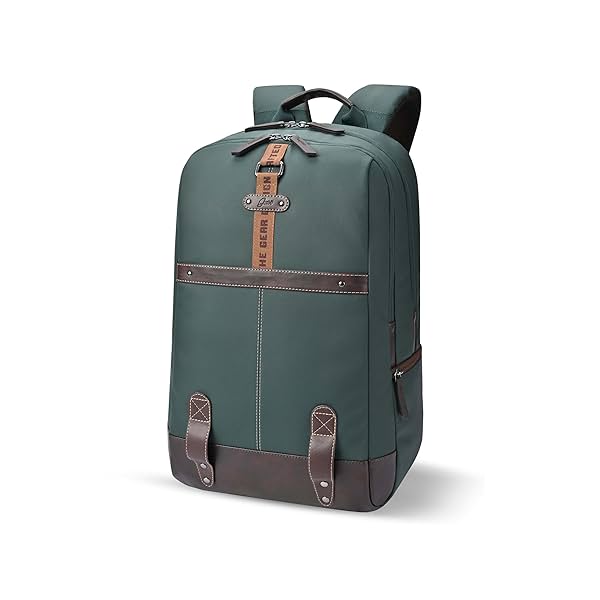 Gear Classic 4 19\'/31L anti theft faux leather Medium Water Resistant Laptop Backpack/Casual Backpack/Daypack/Travel Ba