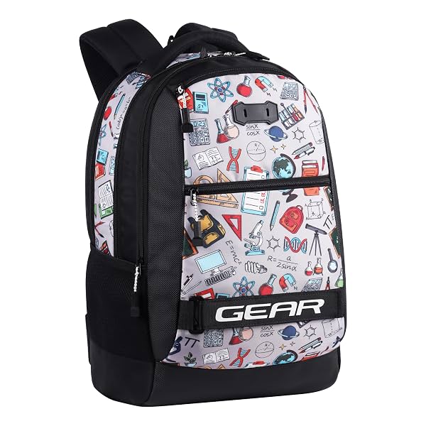Gear Invent 19"/34L Large Water Resistant School Bag/Casual 4 Compartment