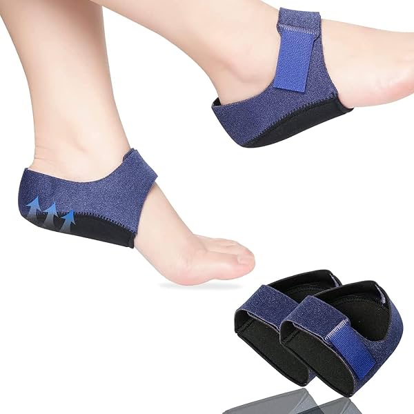 Gel Heel Cups Silicon Heel Pad Pair