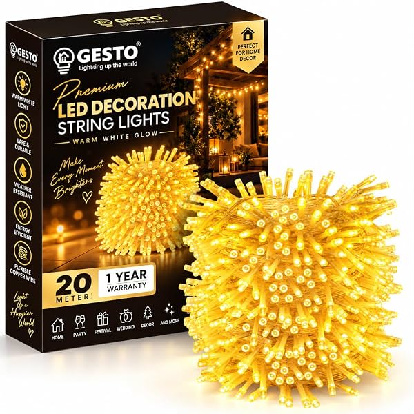 Gesto 20 Meter Led Serial String Lights