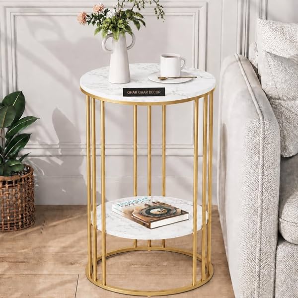 Ghar Ghar Dcor Compact Round Coffee Table