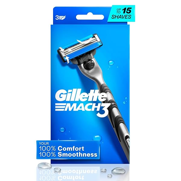 Gillette Mach 3 Shaving Razor For Men