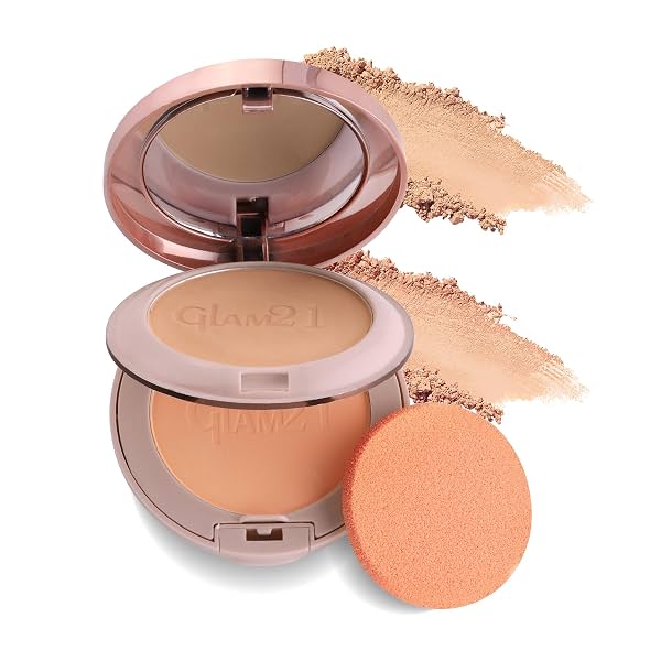 Glam21 Powder Perfect Complexion 2-in-1 Compact 24gm with Oil Control formula