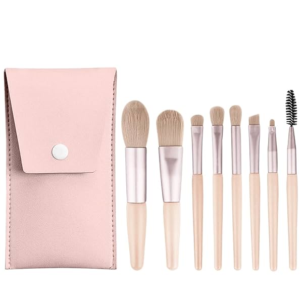 Gleva 8 Pcs Makeup Brushes Set