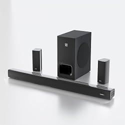 Govo Gosurround 945 Pro Home Theatre Soundbar, 260W with Subwoofer and Satellite Speaker