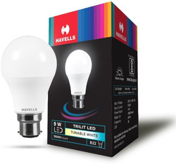 HAVELLS 9 W Color Changing Round B22 LED Bulb