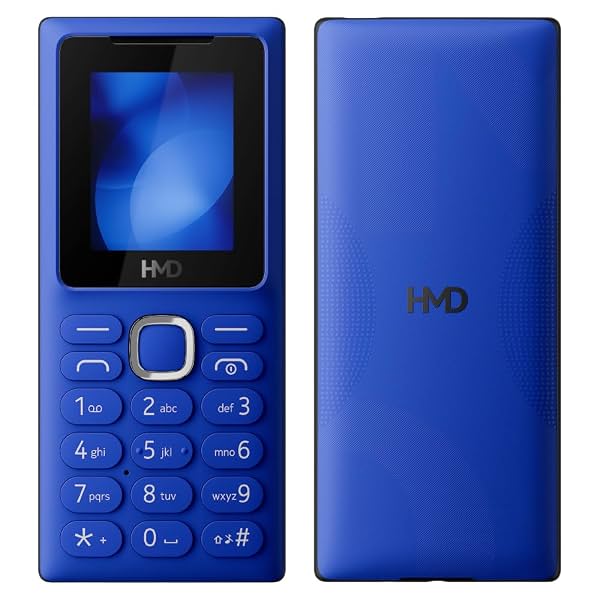 HMD 101 Keypad Mobile Phone | Dual SIM, Long Lasting Battery, Durable Design