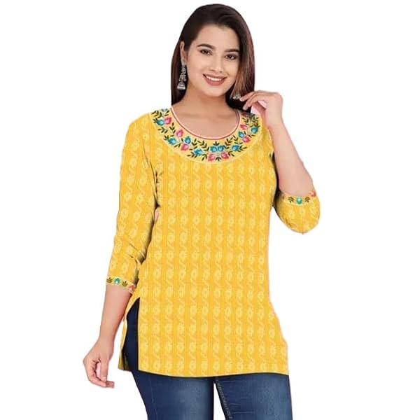 HMS Women Ethnic Short Kurti