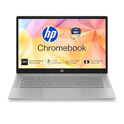 HP Chromebook 14 - MediaTek Kompanio 540, 4GB RAM, 128GB UFS, 14'' HD Touch Screen