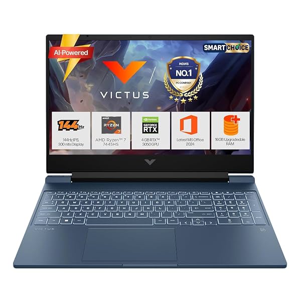 HP Smartchoice Victus, AMD Ryzen 7 7445HS, 6GB RTX 3050