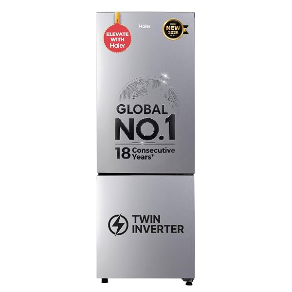 Haier 237L 2 Star Bottom Mount Refrigerator