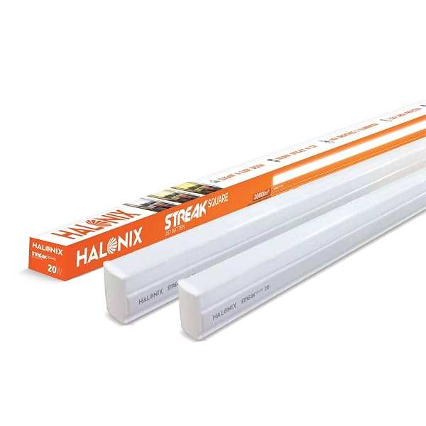 Halonix 20W LED Cool White Batten Pack of 2