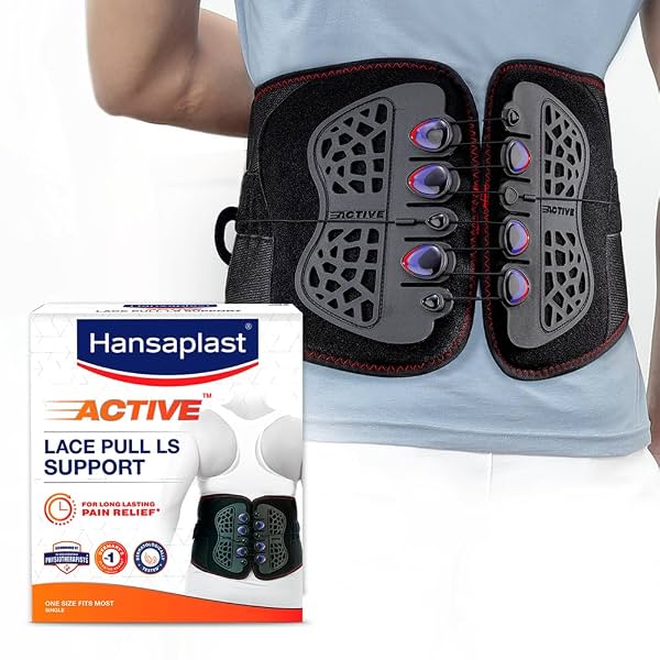 Hansaplast Active Lace Pull LS Support Lower Back Support Belt