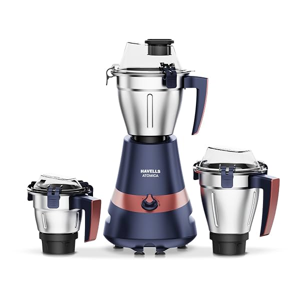 Havells Atomica 1000W 3-Jar Mixer Grinder