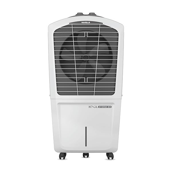 Havells KoolStorm 80 L Desert Air Cooler for Home Front Wheels with brakes