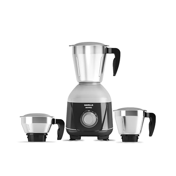 Havells Mixwell - N 500W 3 Jar Mixer Grinder