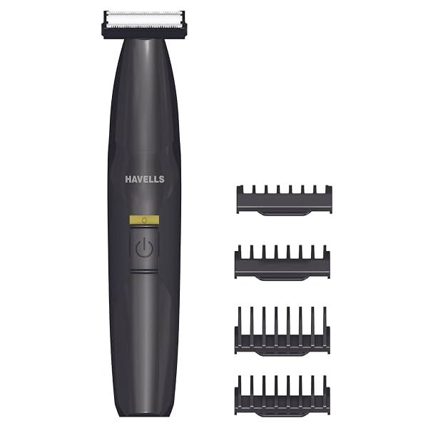 Havells ST8000 Shimmer Plus 5-in-1 Rechargeable Dual-Blade Shaver Trimmer