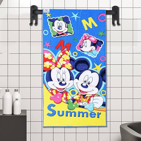 Heart Home Disney Mickey Kids Bath Towel 24x48 Inch