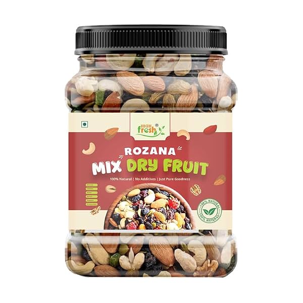 High Fresh Premium Mix Dry Fruits 1kg Mixed Almonds, Cashews, Pistachios