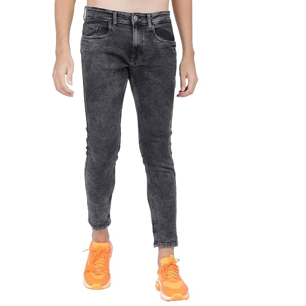 Highlander Men's Slim Fit Jeans | Cropped Length