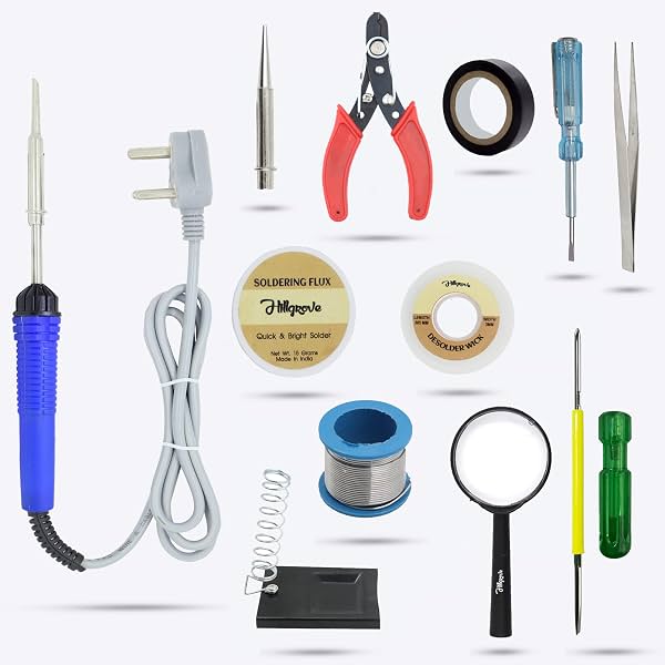 Hillgrove Electronic 12in1 Soldering Iron Kit