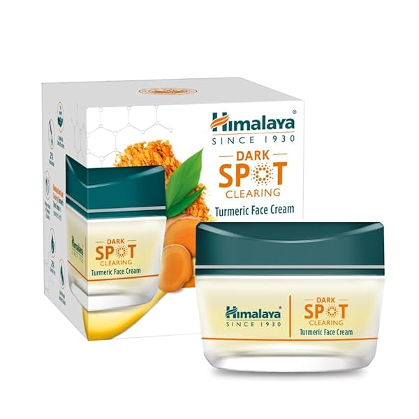 Himalaya Dark Spot Clearing Turmeric Face Cream | Organically sourced Turmeric | Reduce dark spots in 7 days |