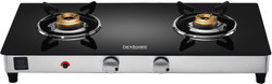 Hindware Smart Appliances Plus GL 2B AI Glass Automatic Gas Stove