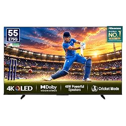 Hisense 55 Inches 4K Ultra HD Smart Hi-QLED TV - 55E75Q