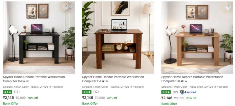 Home Decore Study table Up to 78% Discount