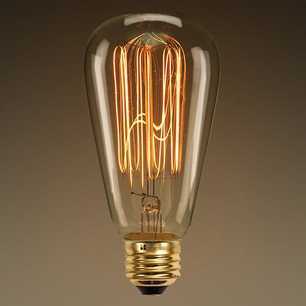 Homesake® ST64 Pear Shape Edison Filament Bulb