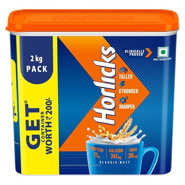 Horlicks Nutrition Drink Classic Malt 2 Kg