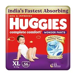 Huggies Complete Comfort Wonder Pants | Pant Style Baby Diapers Extra Large Size