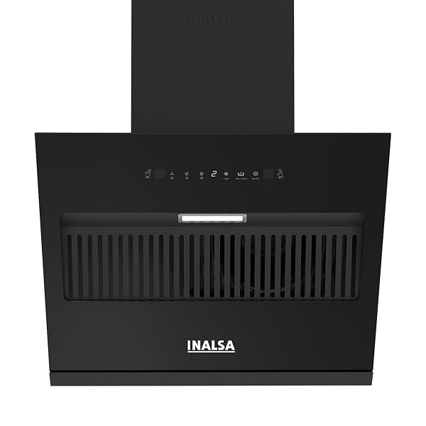 INALSA 60 Cm 1400 m3/hr Slant Black Powder Coated