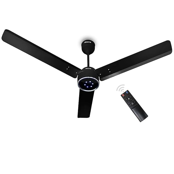 INALSA BLDC Ceiling Fan 1200mm Aero Swift Edge|Ceiling Fan with Remote Control Timer/Boost Mode|