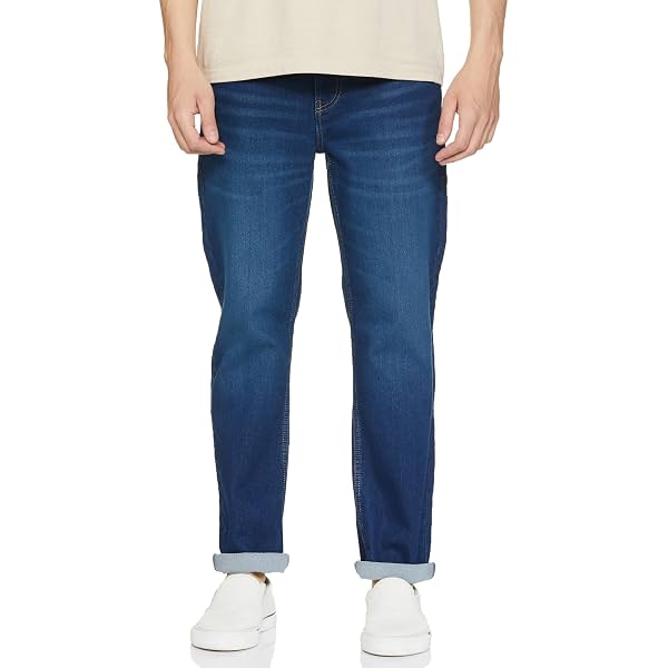 INKD Men's Jeans Regular Fit Everyday Comfort & Style