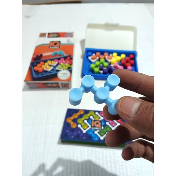 IQ Puzzle Game 120 Challenges Travel Brain Teaser Toy
