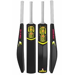 ImTheBest Plastic Cricket Bat Size 4, Hard Plastic Bat, Tennis Ball Cricket Bat