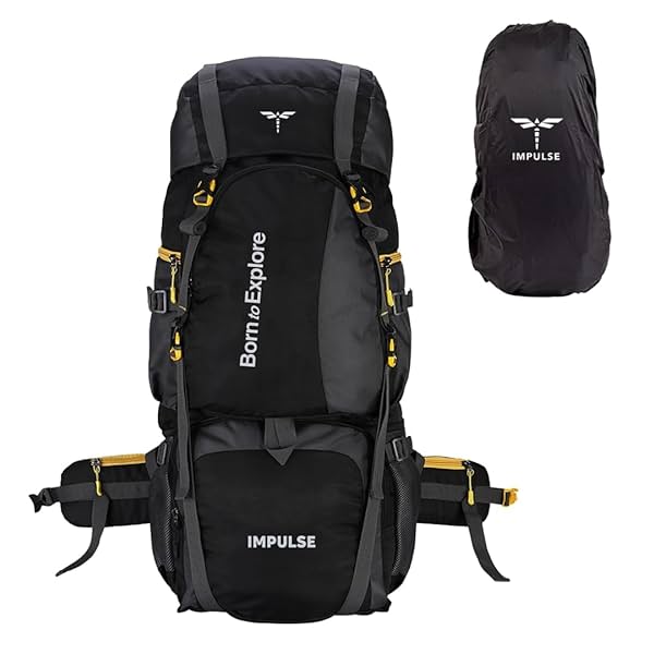 Impulse Rucksack bags 80 litres travel bag for men tourist bag for travel backpack for hiking trekking Bag for men campi