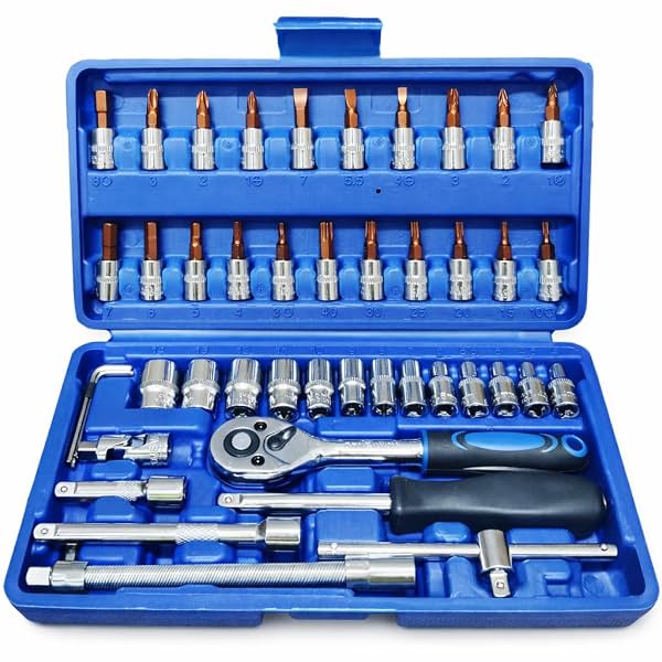 Inditrust 46 In 1 Pcs Crv Torx Tool Kit