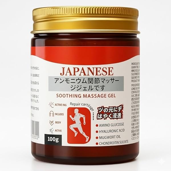 Instant Pain Relief Gel for Back, Neck, Knee & Muscle Pain Relief