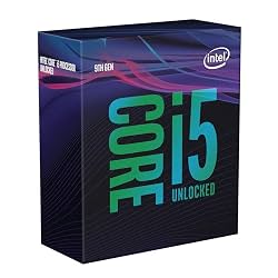 Intel Core I5 9600K 9Th Gen 6 Cores Up to 4.6 Ghz Turbo Unlocked Lga1151 95W 9 M