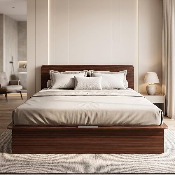 Interio by Godrej Juno Wooden Bed