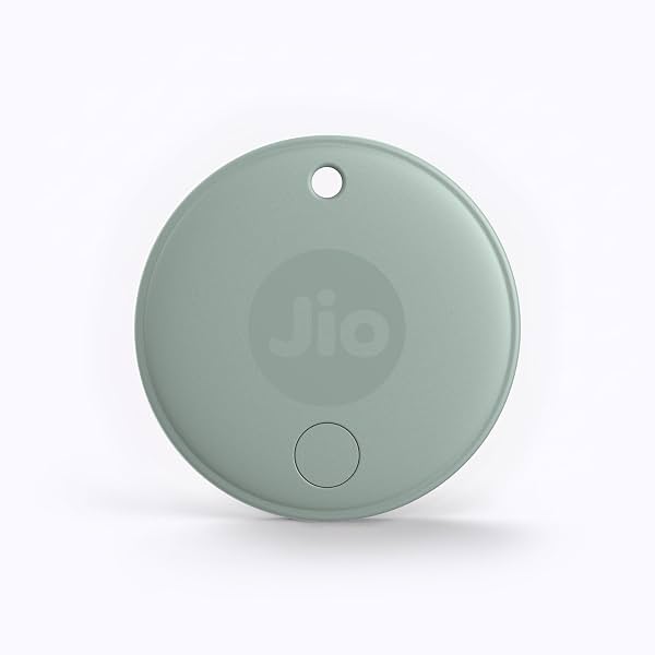 JioTag (2nd Generation) (Olive) - Android or iOS Compatible IP64 Rated Worldwide