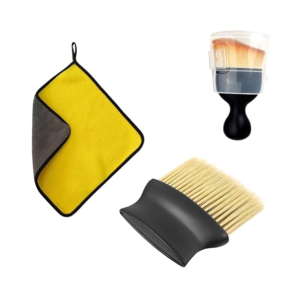 KASHIVAL 3 Pcs Combo Interior Cleaning Brush
