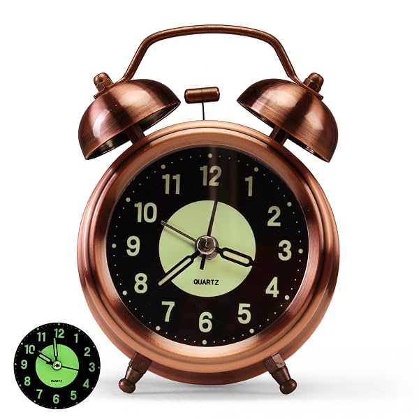 KBR® Vintage Alarm Clock