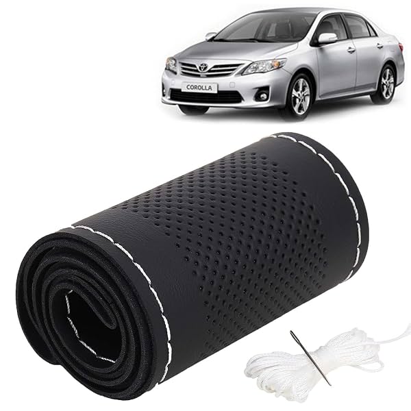 KINGSWAY PU Leather Steering Cover Altis